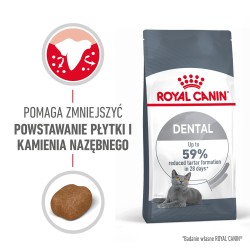 ROYAL CANIN Dental Care karma sucha dla kotów dorosłych, redukująca odkładanie kamienia nazębnego 3,5kg