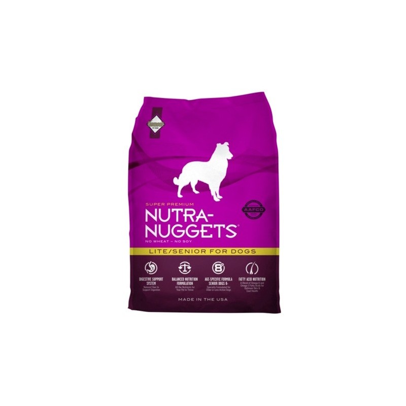 NUTRA NUGGETS Lite / Senior for Dogs 2x 15kg