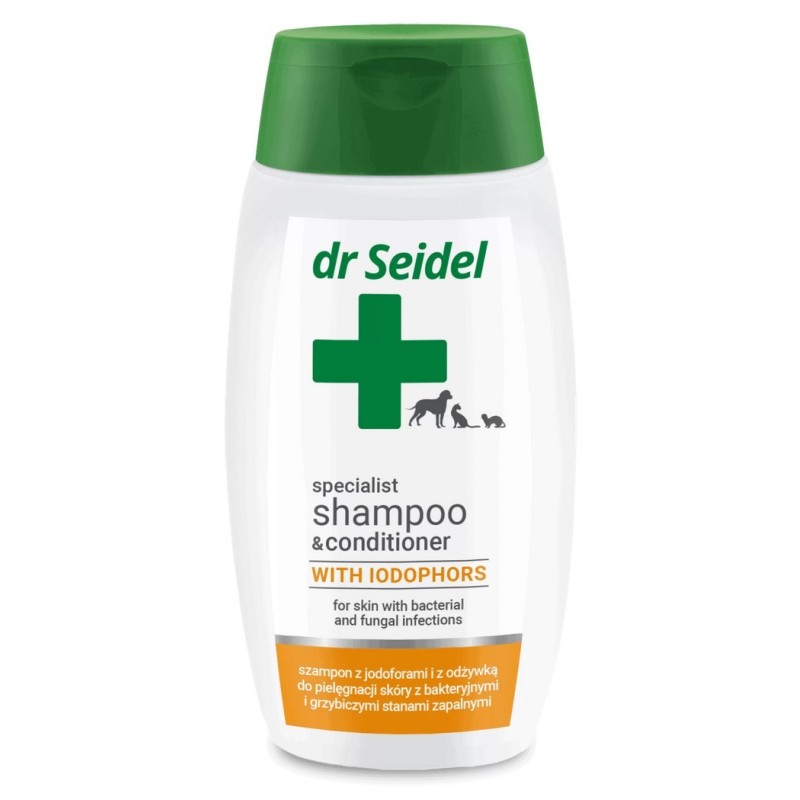 DR SEIDEL Szampon jodoforowy z odżywką 220ml
