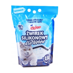 CHICO Żwirek silikonowy - naturalny 3,8l 3,8l
