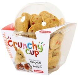 ZOLUX Crunchy Cup Candy - przysmaki dla gryzonia naturalne/z marchewką 200g