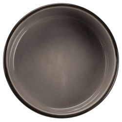 TRIXIE Miska ceramiczna w łapy - czarno / szara 0,3l