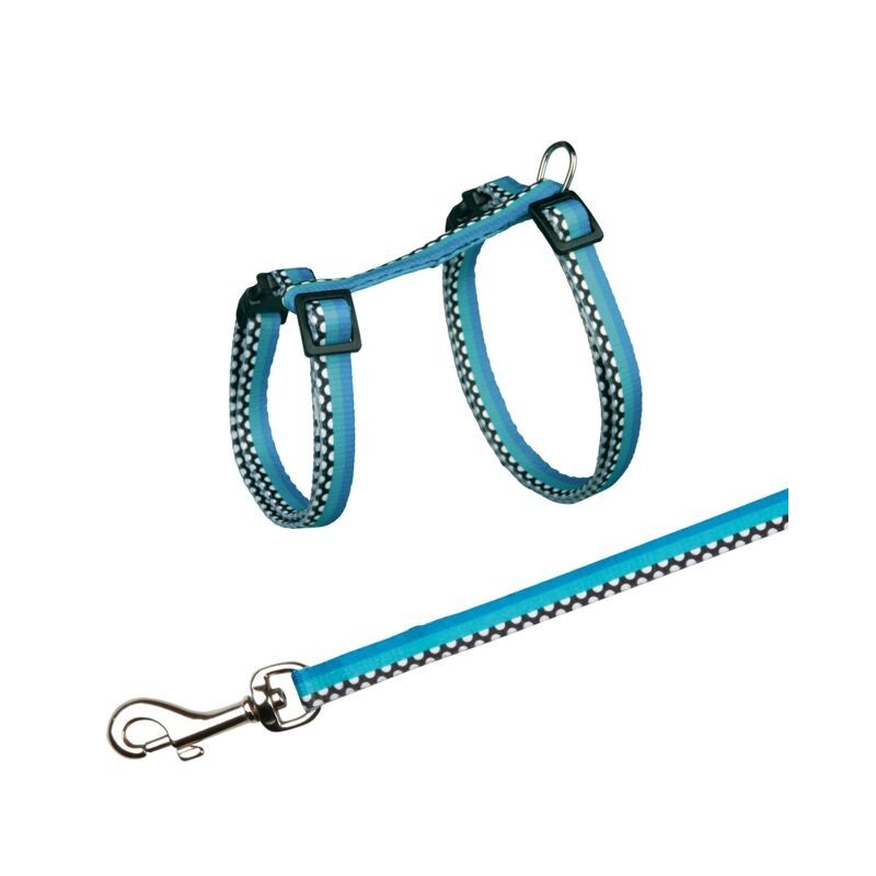 TRIXIE Szelki regulowane ze smyczą 27-45cm/10mm