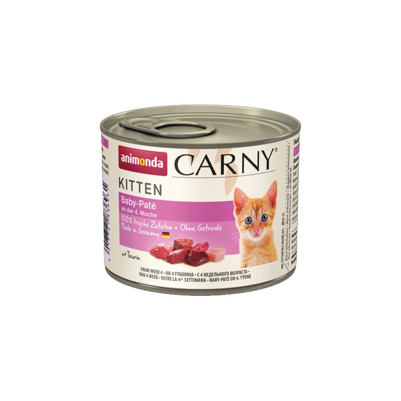 ANIMONDA Carny Kitten baby-pate 200g 12x 200g