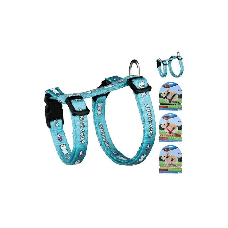 TRIXIE Szelki ze smyczą dla małych królików