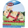 TRIXIE Szelki ze smyczą dla królika z motywem 25-44cm/10mm