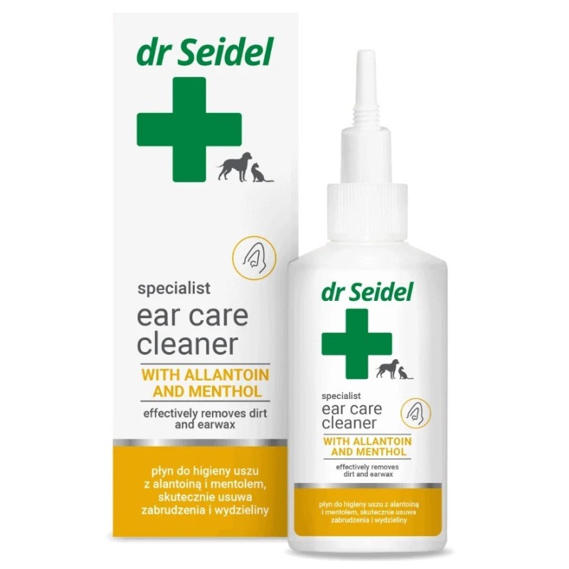 DR SEIDEL Płyn do przemywania uszu dla psów i kotów 75ml