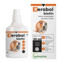 VETOQUINOL Kerabol Biotin 50 ml