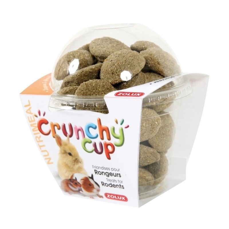 ZOLUX Crunchy Cup Candy - przysmaki dla gryzonia lucerna/pietruszka 200g