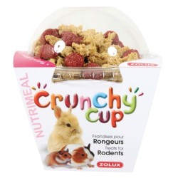ZOLUX Crunchy Cup Candy - przysmaki dla gryzonia naturalne/z buraczkiem 130g
