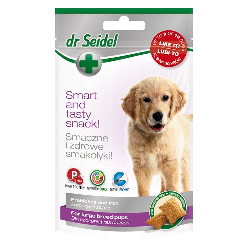 DR SEIDEL Smakołyki dla szczeniąt dużych ras 90g