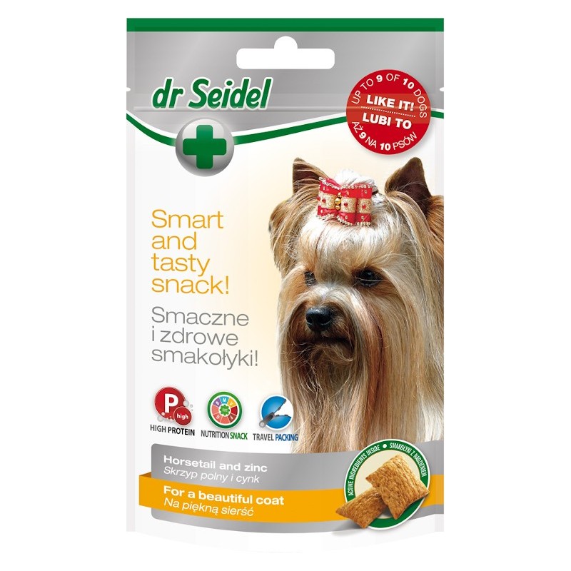 DR SEIDEL Smakołyki na piękną sierść 90g