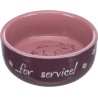 TRIXIE Miska ceramiczna dla kota Thanks for Service 0,3l / 11cm
