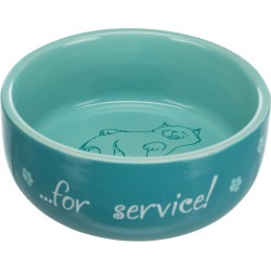 TRIXIE Miska ceramiczna dla kota Thanks for Service 0,3l / 11cm