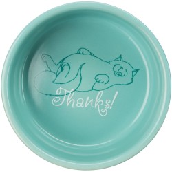 TRIXIE Miska ceramiczna dla kota Thanks for Service 0,3l / 11cm