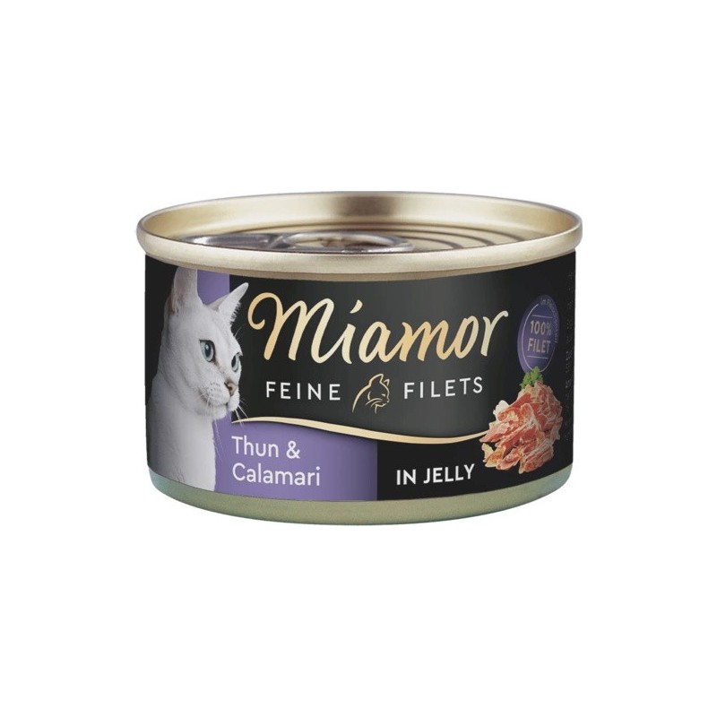 MIAMOR Feine Filets w galaretce - tuńczyk z kalmarem 100g