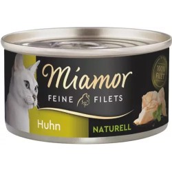 MIAMOR Feine Filets Naturelle w sosie własnym - kurczak 12x 80g