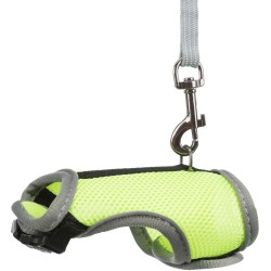 TRIXIE Szelki ze smyczą dla małych zwierząt dla świnki morskiej 18-25cm