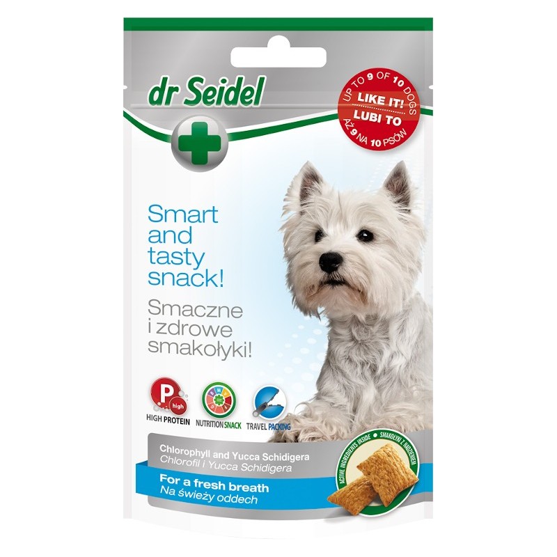 DR SEIDEL Smakołyki na świeży oddech 90g